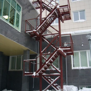 Испытание лестниц и ограждений - Камышловское районное отделение Всероссийского добровольного пожарного общества