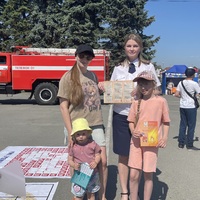 Международный день защиты детей, в рамках Всероссийской акции "Мои безопасные каникулы". - Камышловское районное отделение Всероссийского добровольного пожарного общества