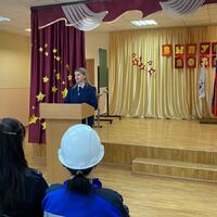 Линейка безопасности! - Камышловское районное отделение Всероссийского добровольного пожарного общества